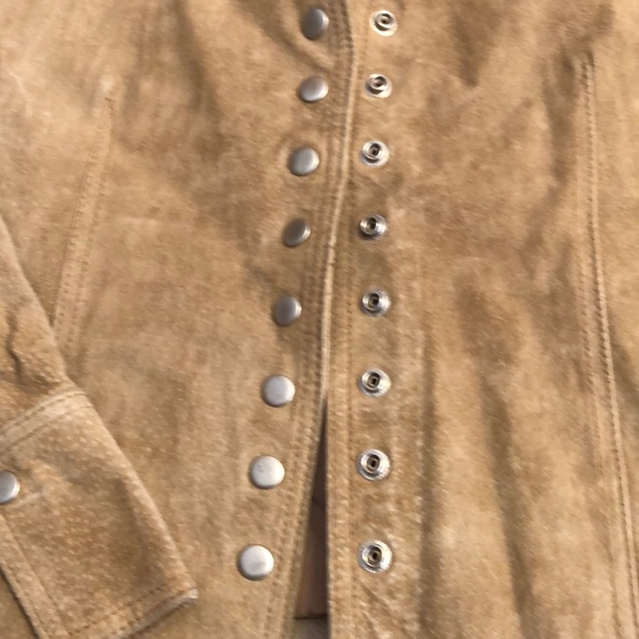 Coldwater Creek leather jacket - Picture 4 of 4